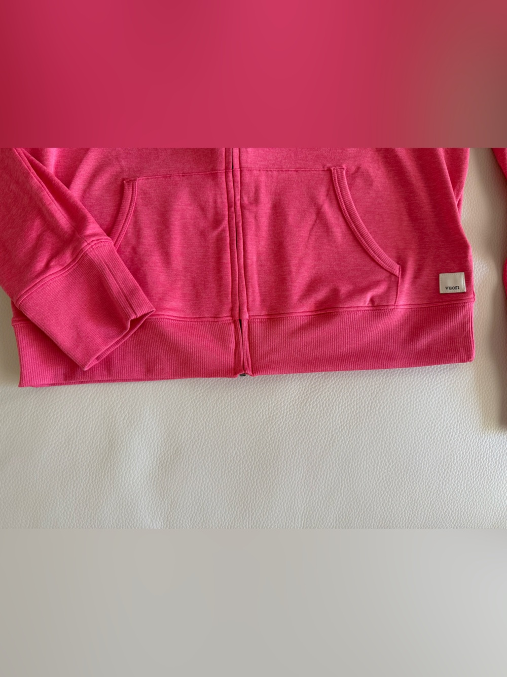 Vuori Halo Mini Full Zip Hoodie Jacket - Picture 4 of 11